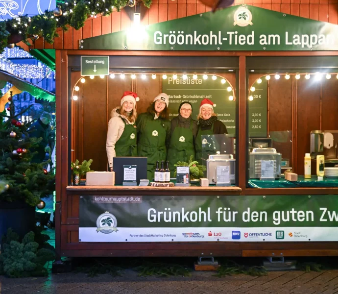 Gröönkohl-Tied am Lappan Oldenburg